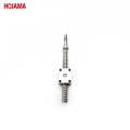 Diameter 8mm Lead 2mm Ballscrew with Square Nut