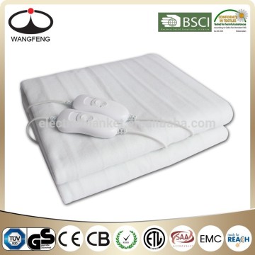 100% Pure Polyester Washable Double Heating Blanket