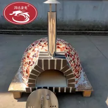 Outdoor Charcoal Brick Professional Pizzas Wooded Ovens Dome for Pizza