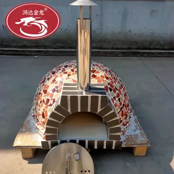 Outdoor Charcoal Brick Professional Pizzas Wooded Ovens Dome for Pizza