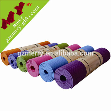 Guangzhou manufacturer tpe yoga mat / thick yoga mat