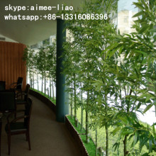 Q081521cheap artificial bamboo trees plastic bamboo pole for sale