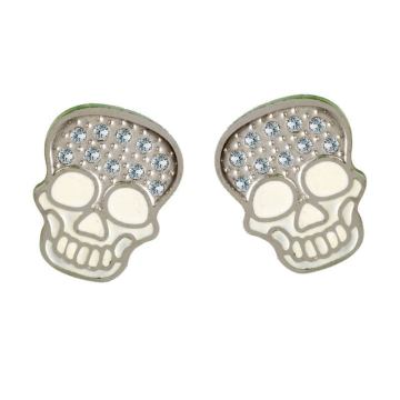 Stainless Steel Jewelry Skull Earrings Fashion Jewelry Earrings