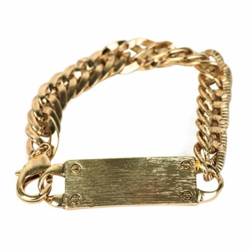 Charm Bracelet, Gold Chain Link Fashion Jewelry Charm Bracelet, Bracelet Jewelry 2015 Wholesale PT1004