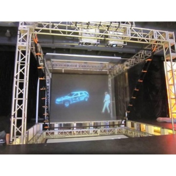 Palco holográfico de tamanho grande