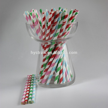 Colourful Paper funny drinking straws