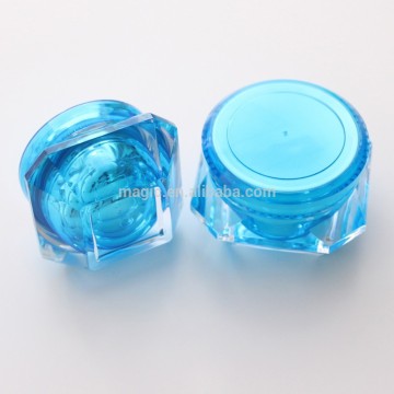 Diamond Cream Jar,Crystal Cream Jar, Diamond Cosmetic Cream Acrylic Jar