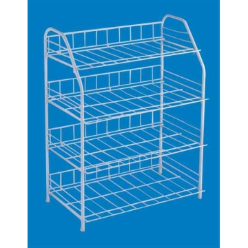 4 Tier PE Coated Shoe Rack