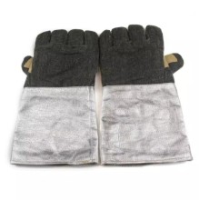 Heat-resistant protective gloves