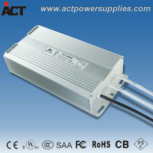 Waterproof 36V 250W LED driver LED power supply