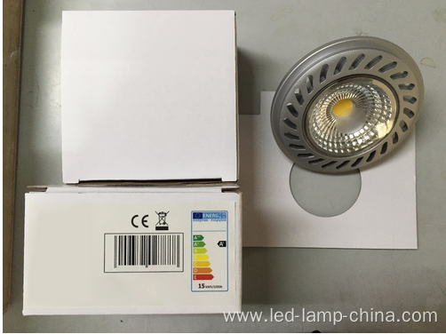 Aluminum Lamp Body Material COB AR111 10w Dim Spotlight