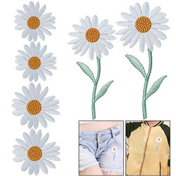 Embroidery patches flowers floral lron on