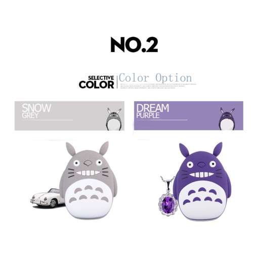 Totoro Cartoon Protable Powerbank Caso Traval Tampa Da Bateria