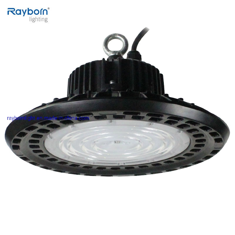 170lm/W Warehouse UFO Lamp 100W 200W LED Industrial High Bay Light