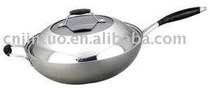 aluminum alloy smokeless wok