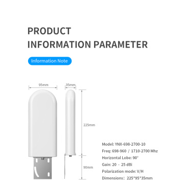 เสาอากาศสื่อสารภายนอก 4G 698-2700mhz