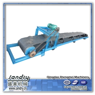 Sand procesion belt conveyor