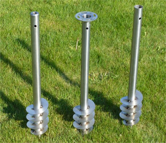 Solar Ground Screw Post Anchor With OEM