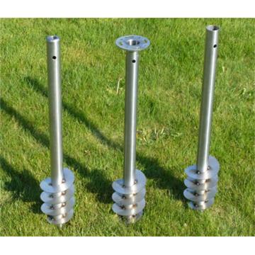 Helical Solar Panel Ground Screw Ground Pile