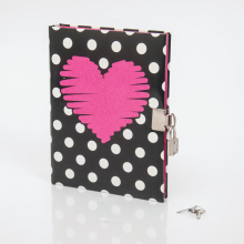 Handcover Diary Journal With Lock