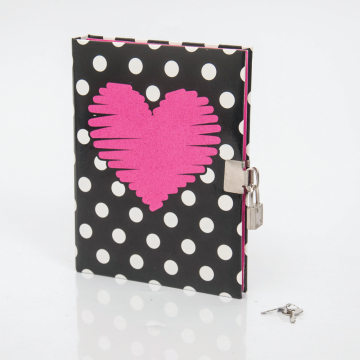 Handcover Diary Journal With Lock