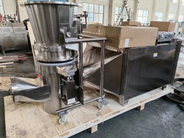 drying granulating and coating machine