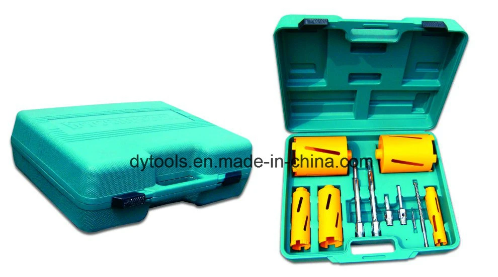 Premium High Frequency Welding Diamond Core Drill Bit Box Setfor Concrete