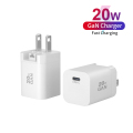 Hot Sale 20W portátil GaN Charger