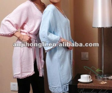 Eco-friendly bamboo bathrobe