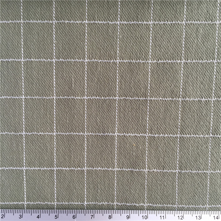 Hot Sale Stocklot Stickerei 100% Baumwolltextilien Stoff Jacquard Stoff