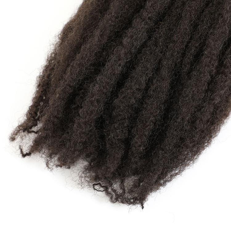 Free sample 60g 100% Kanekalon 18inch two tone cuban synthetic short marley crochet soft dread soft afro kinky twist braid hair