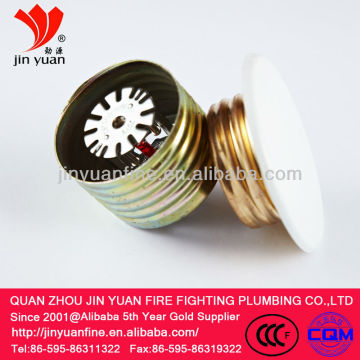 Concealed fire sprinkler