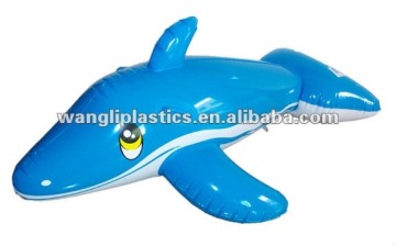 PVC Inflatable Dolphin Kiddy Rides