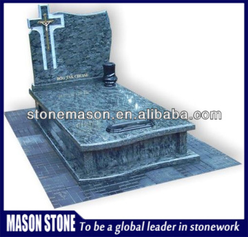 Free freight natural stone headstone with free sample