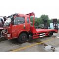 4x2 Dongfeng transport flat bed truck 14 wheelers