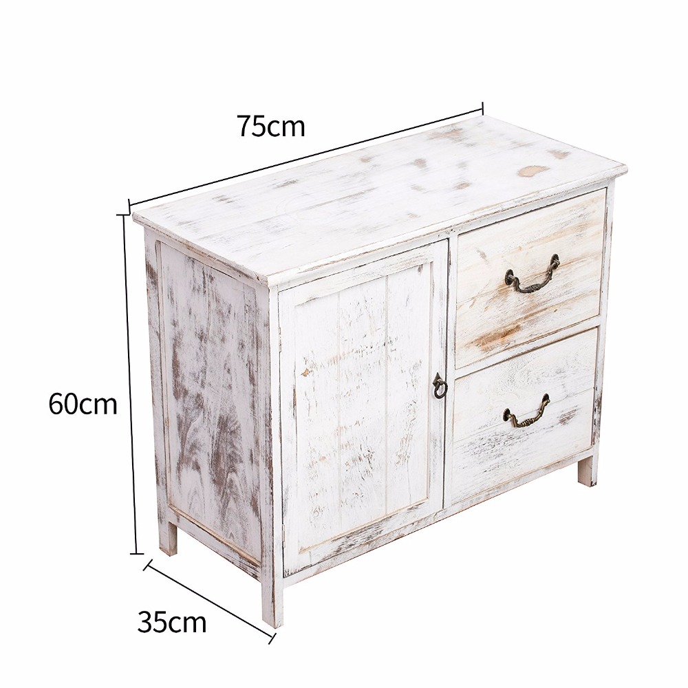 White Paulownia Wood Storage Cabinet2 Jpg