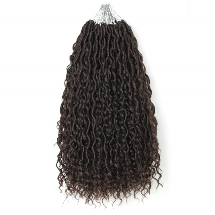 River locs Faux Locs Crochet Hair Braids Goddess River Locs Ringlet Synthetic Hair Extension