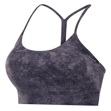 Tali Spaghetti Y-Back Racerback Yoga Bra Atasan