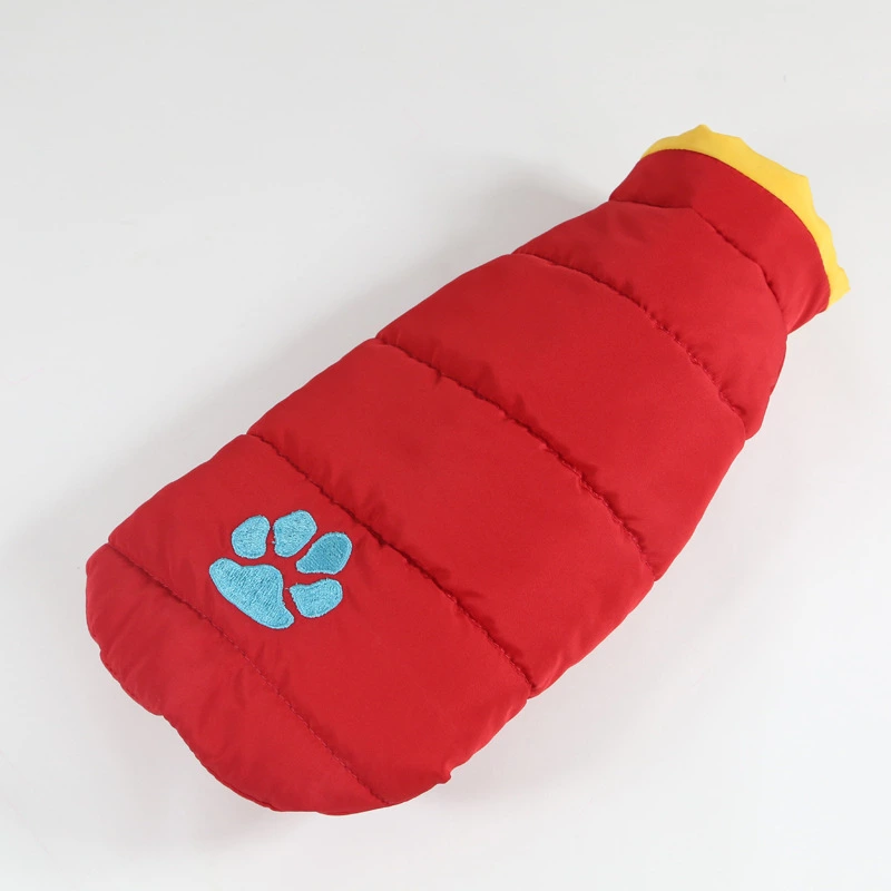 New Autumn and Winter Pet Clothes Dog Sports Cotton Vest Warm and Thick Pet Clothes