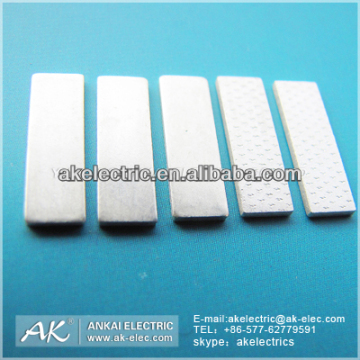 2013 Hot Sale Welding Electrical Contact Tip Pure Silver sheets