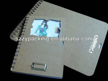 OEM personalized hardcover notebook, various color spiral hardcover notebook