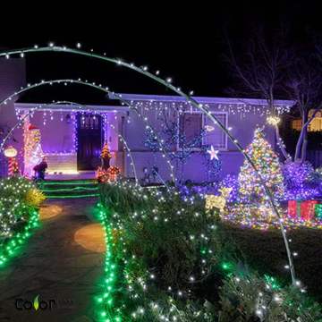 Leather String Light Led Waterproof Christmas Leather String Lights Wedding Holiday Decoration Curtain