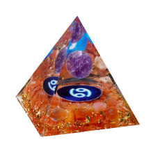 Orgonite Pyramid for Capricorn Positive Energy Attracts Lucky Success