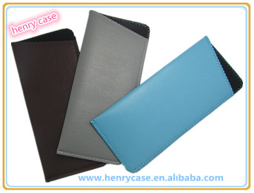 wholesale leather glasses pouch