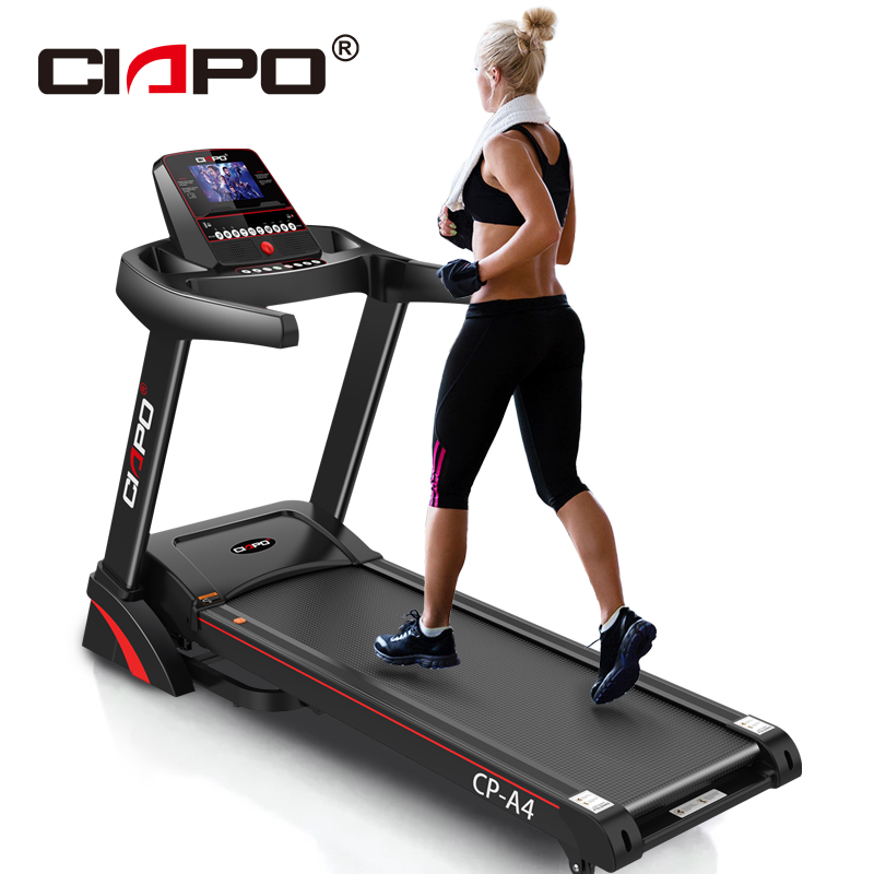 2021 Hot sale Electric treadmill for home & commercial use cheap folding Running machine electric incline Gym equipment for sale