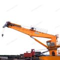 Crane Deck Crane 8t Telescopic Boom Crane 26m Boom ความยาว