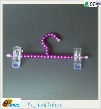 fashion plastic trouser hangers