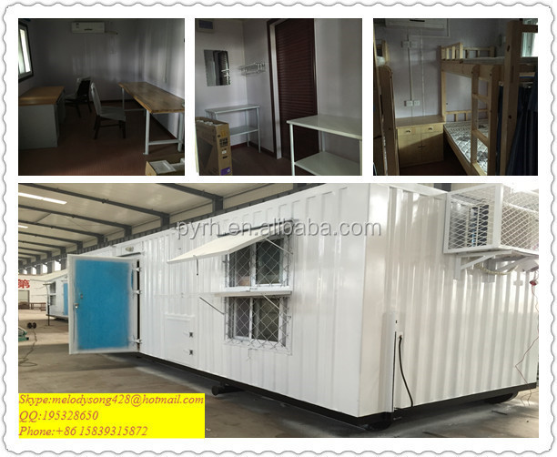 Hot sale  Folding prefab modular tiny home 20ft container house