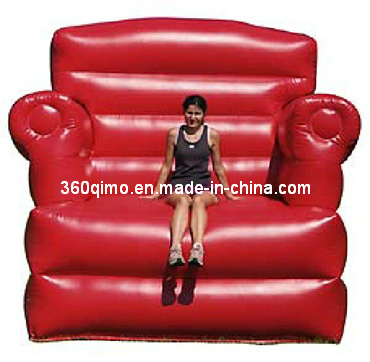 Giant Red Inflatable Promotion Sofa Chair (BMCT368)