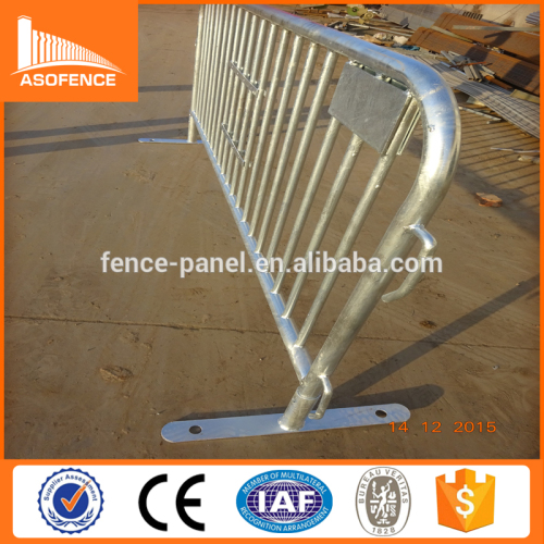 Bicycle Rack Crowd Barricade/Lightweight Steel Barricade/Flat Foot Steel Barricade